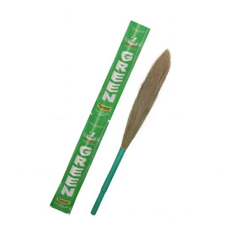 Green Premium Grass Broom