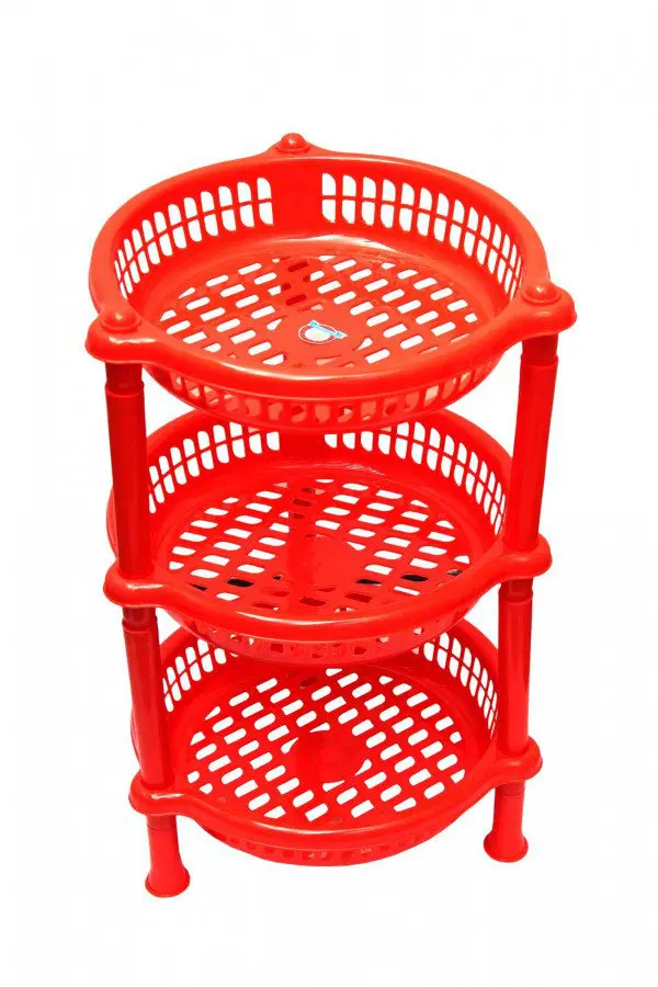 Plastic Vegetable Rack Round