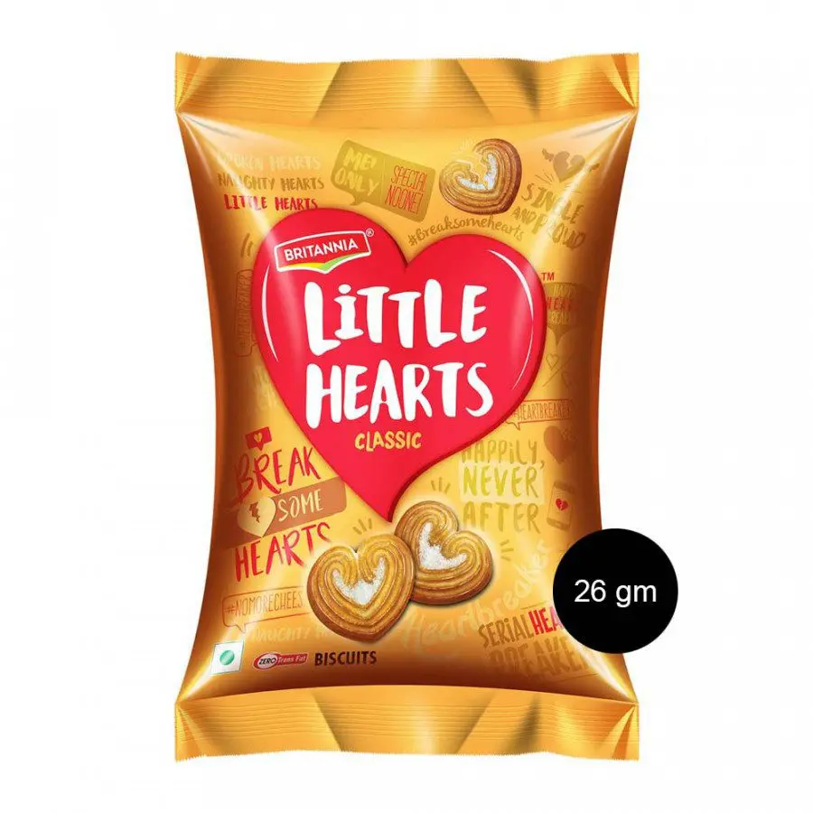 Britannia Little Hearts Classic 32gm