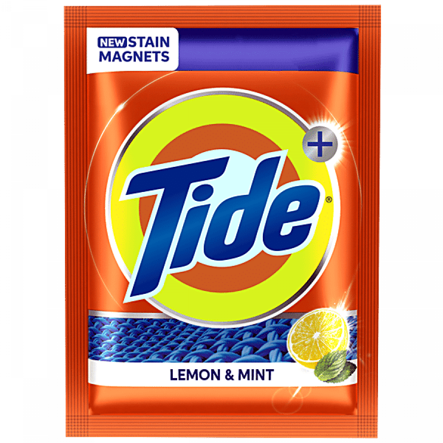 Tide Plus Detergent Powder - Lemon & Mint  95 G
