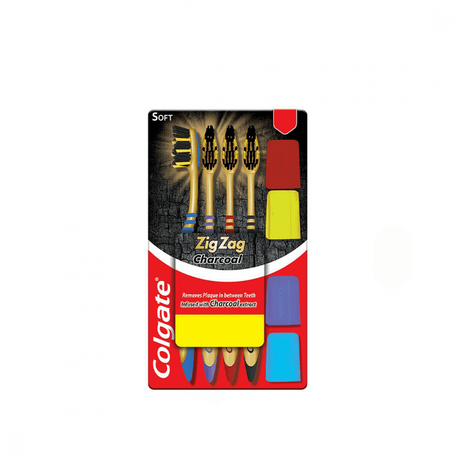 Colgate Deep Clean Zig Zag Charcoal Soft