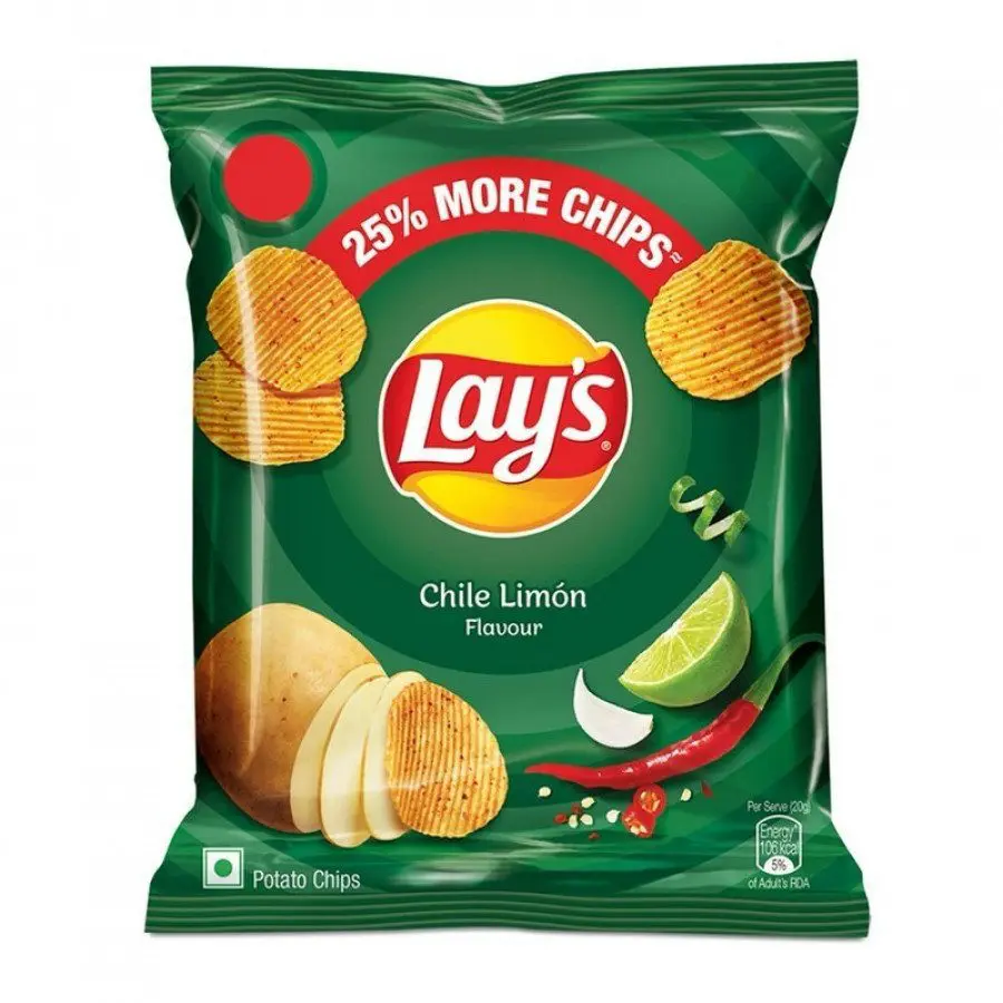 Lay's Naughty Lemon Flavour  5