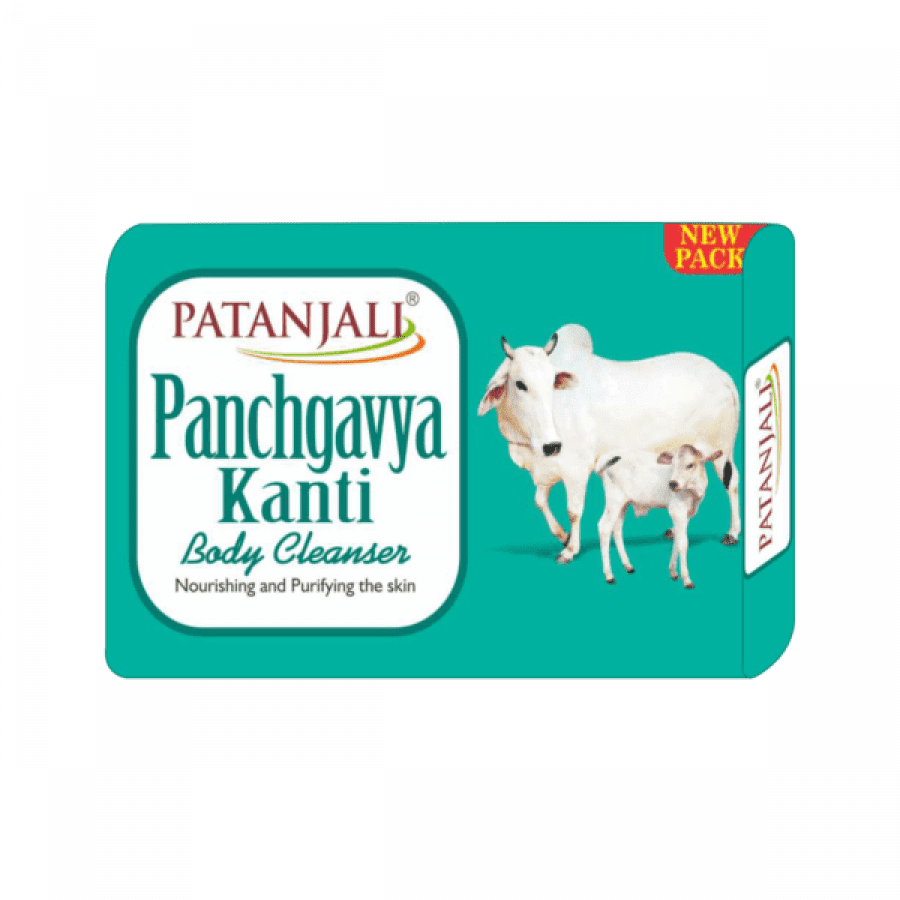 Patanjali Panchgavya Kanti Body Cleanser  150g