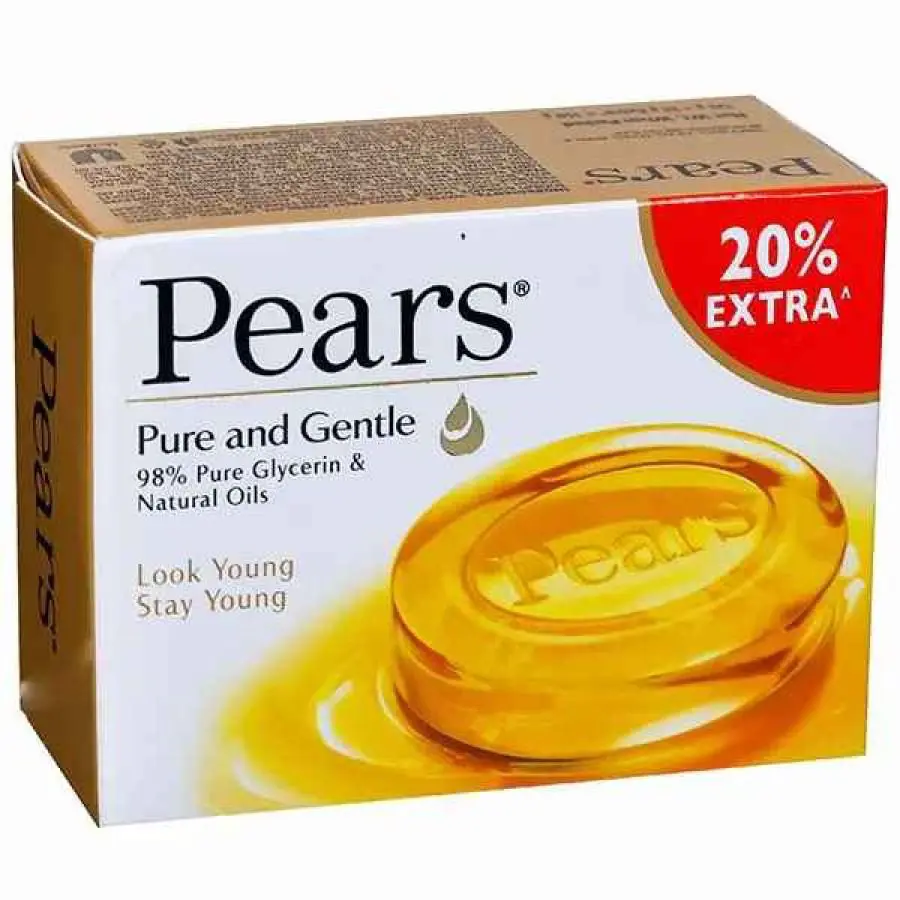 Pears Pure Gentle Glycerine And Natural Oils Soap 60g