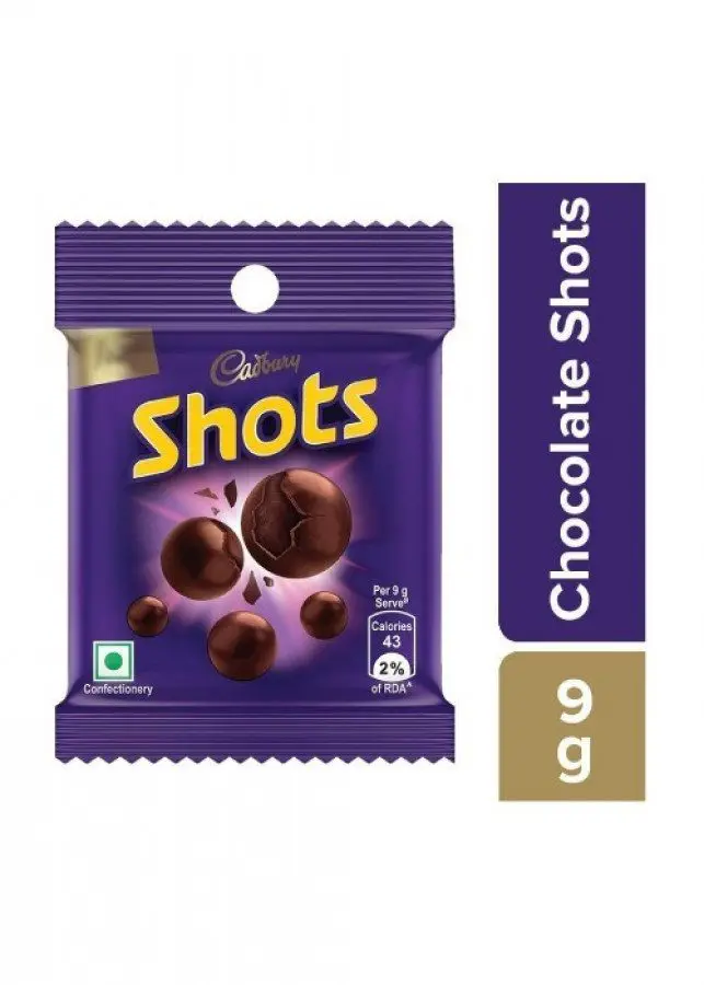 Cadbury Dairy Milk Chocolate Shots  9 G