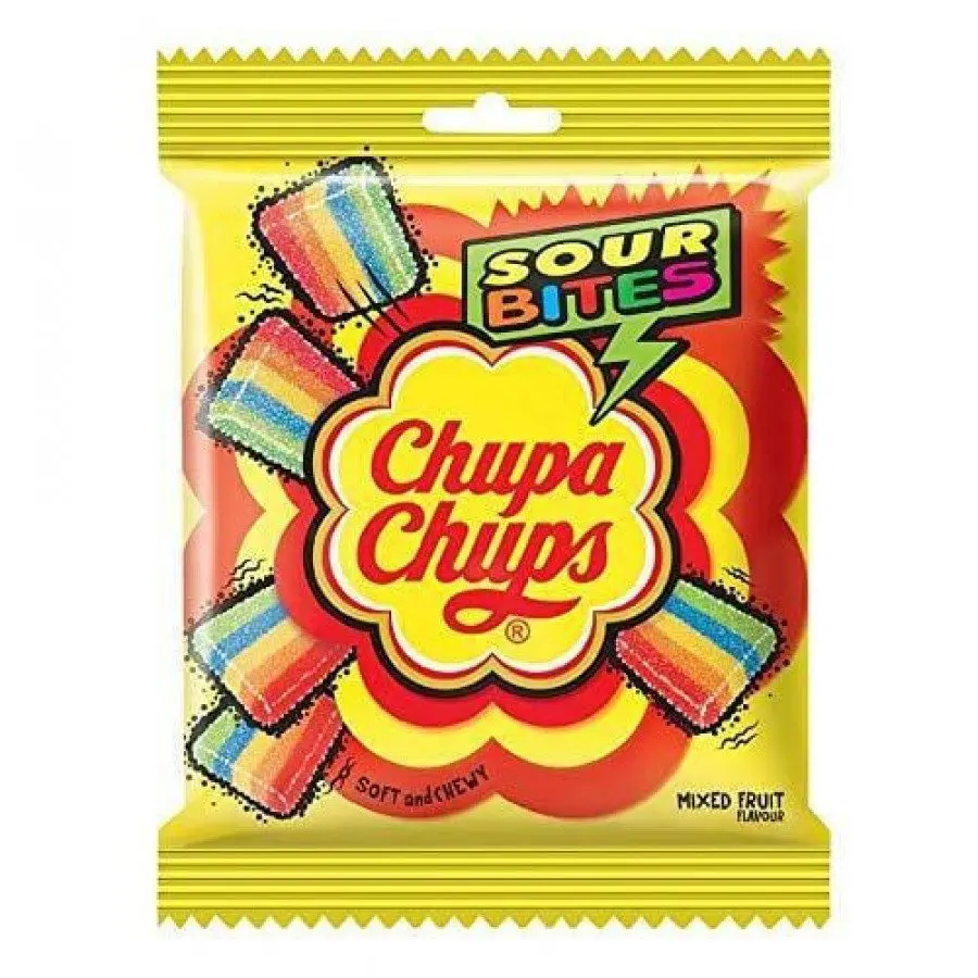Chupa Chups Sour Bites  Mixed