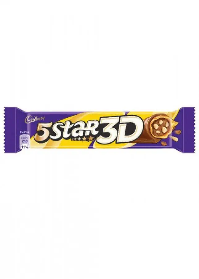 Cadbury 5 Star 3D Chocolate  42g