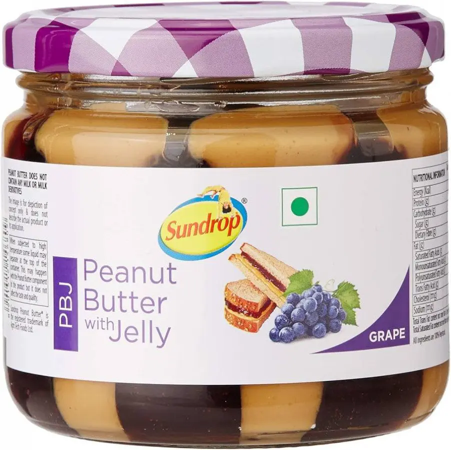 Sundrop Peanut Butter With Jelly 340g