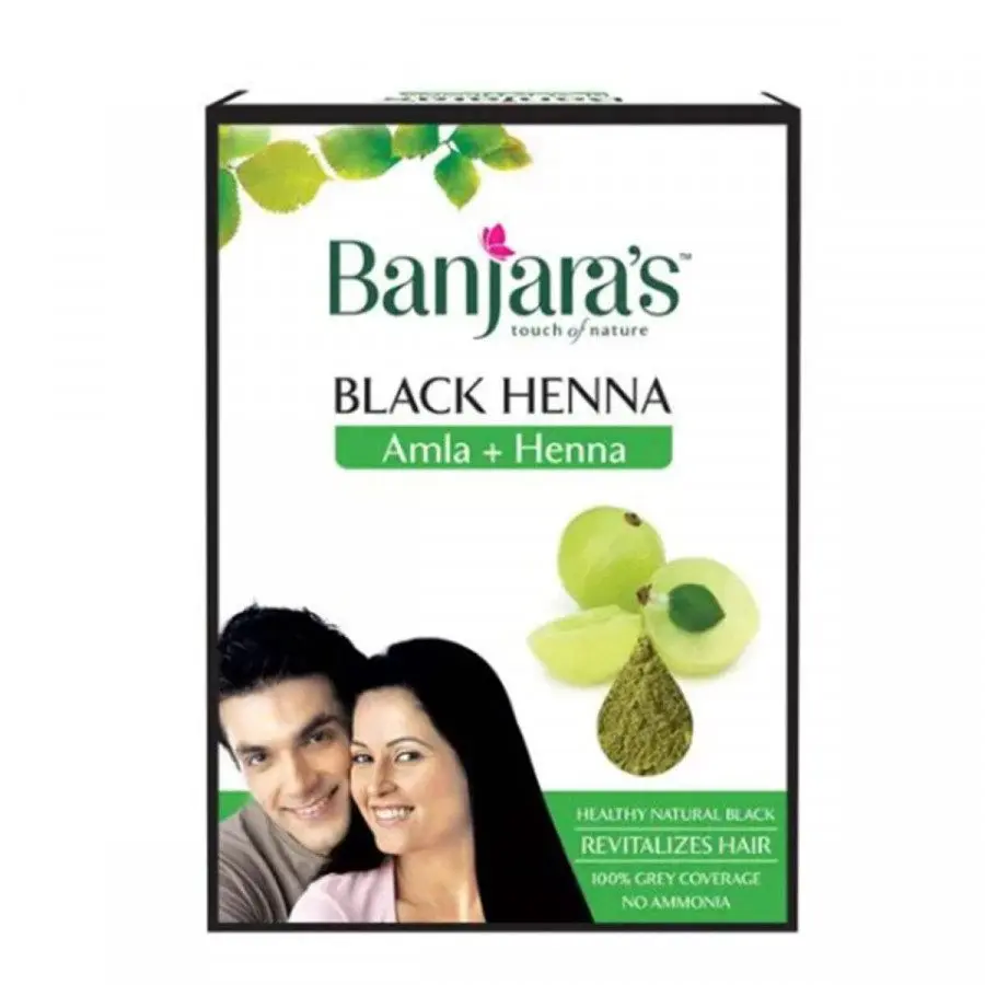 Banjara's Black Henna+Amla Pac