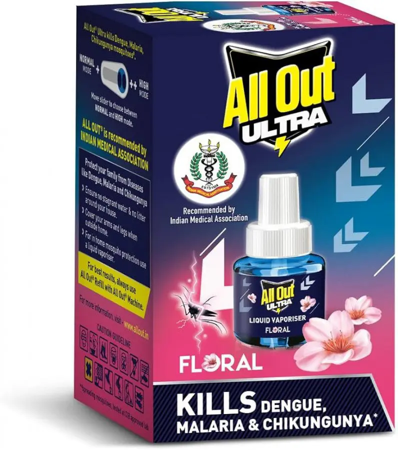 All Out Ultra Refill Power Floral 2 X 45ml