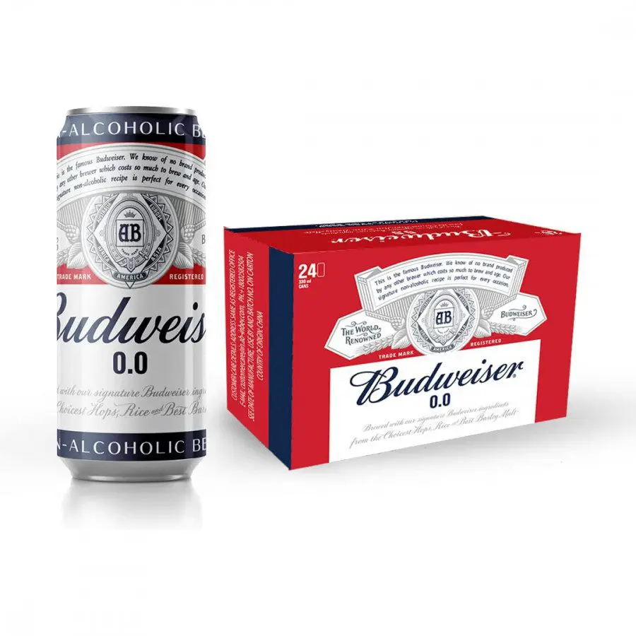 Budweiser 0.0 Non-Alcoholic Beer