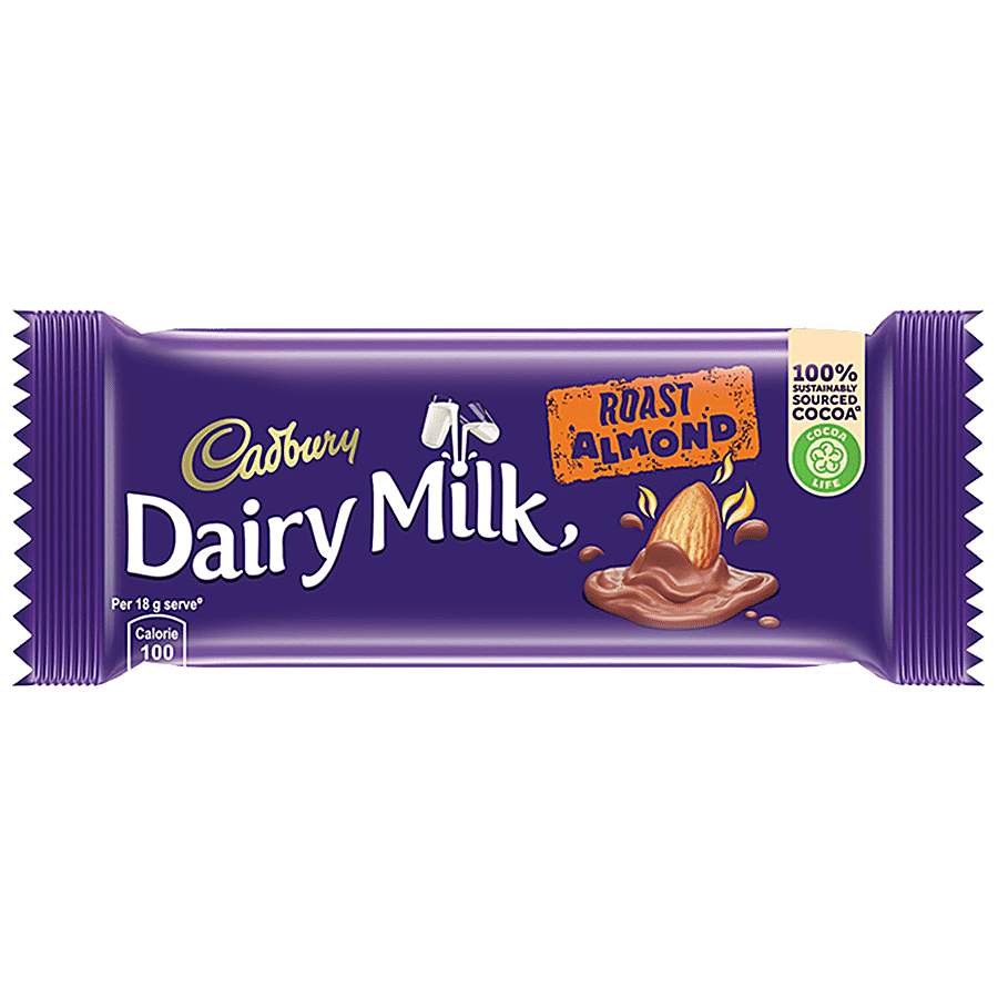 Cadbury Dairy Milk Roast Almond Chocolate  36g