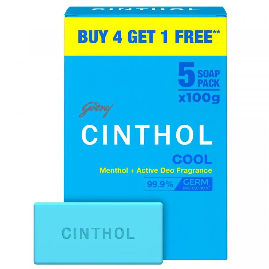 Cinthol Cool Bathing Bar  100g