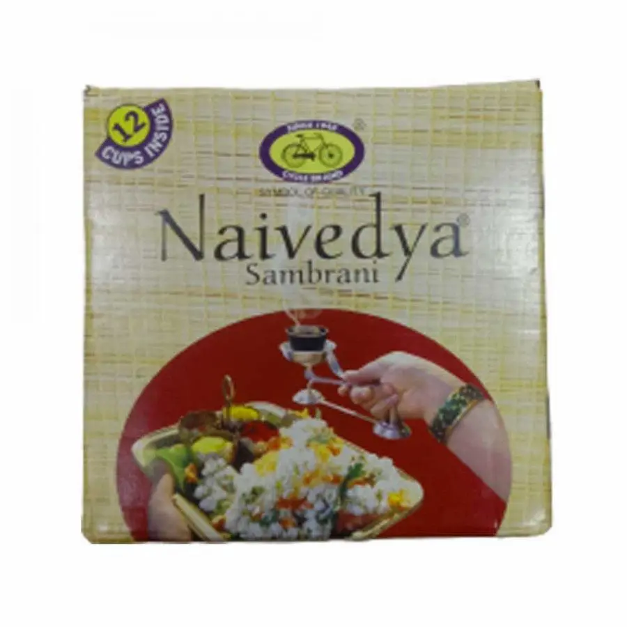 Cycle Naivedya Sambrani  12Pcs