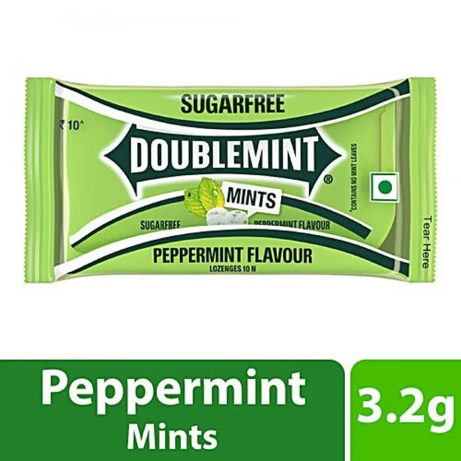 Doublemint Sugar Free Spearmint Flavour 3g