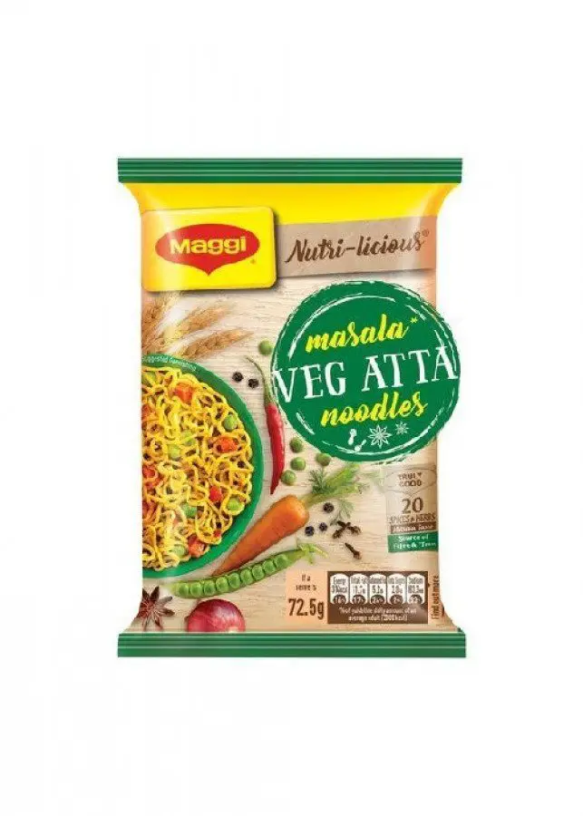 Nestle Maggi Nutri-Licious Masala Veg Atta Noodles