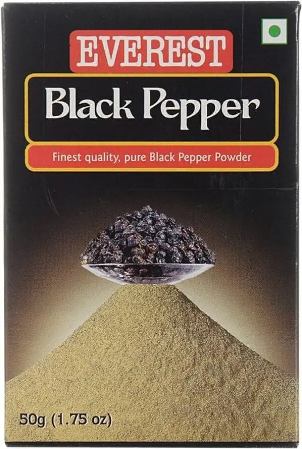 Everest Black Pepper  50g Box