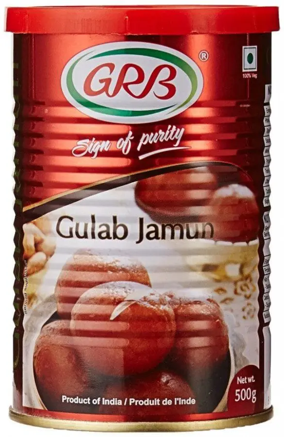 GRB Gulab Jamun  500g Tin