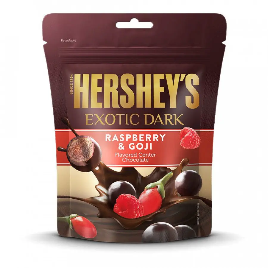 Hershey's Raspberry & Goji Exotic Dark Chocolate