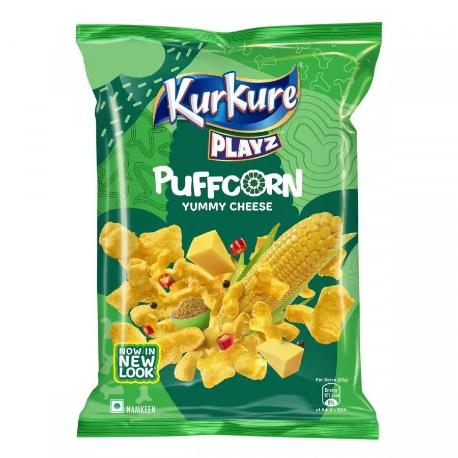 Kurkure Puffcorn  Yummy Cheese