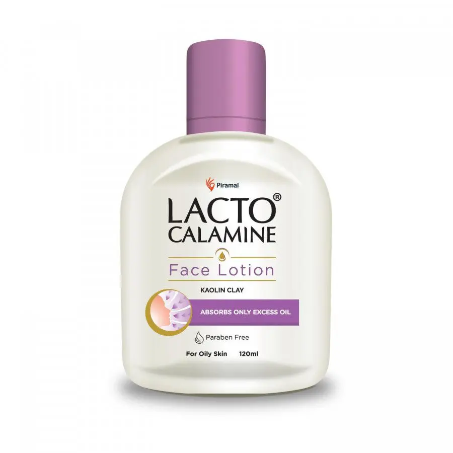 Lacto Calamine Kaolin Clay For Oily Skin Face Lotion 120 Ml