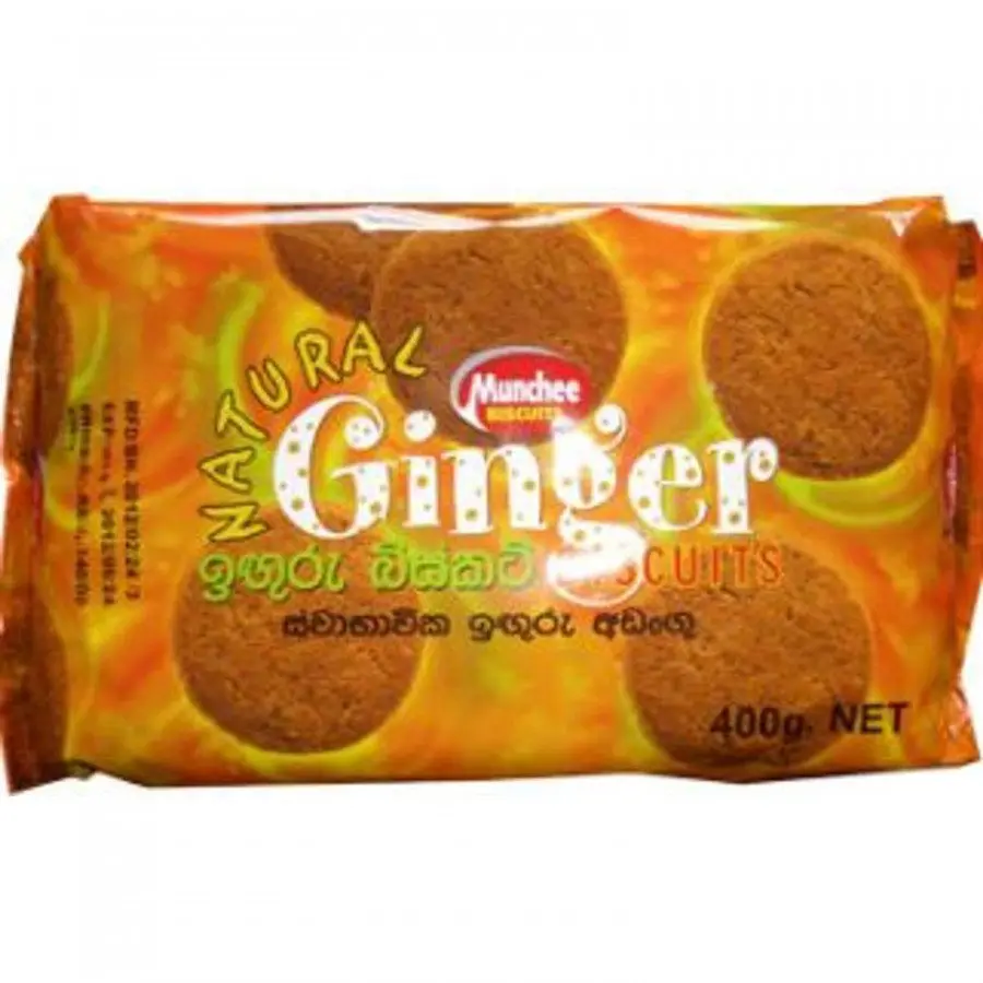 CBL Munchee Natural Ginger Biscuits