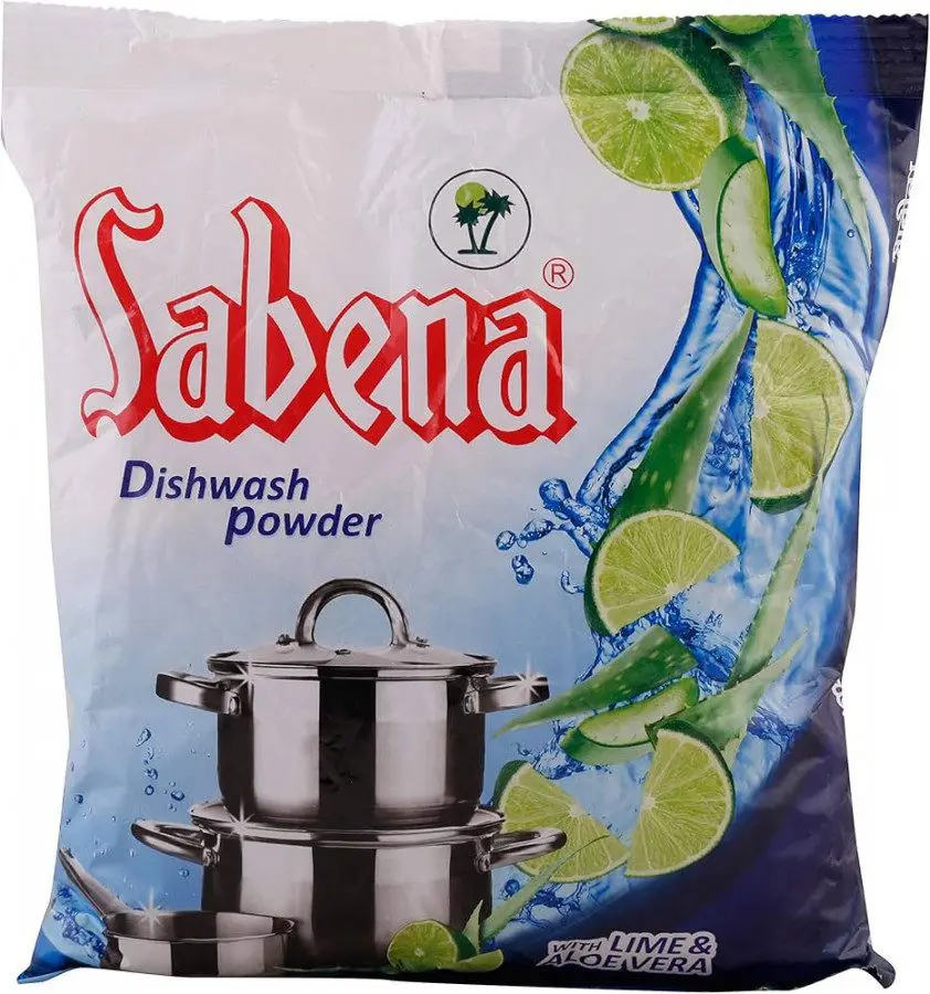 Indian Import Sabena Dish Wash Powder 500g