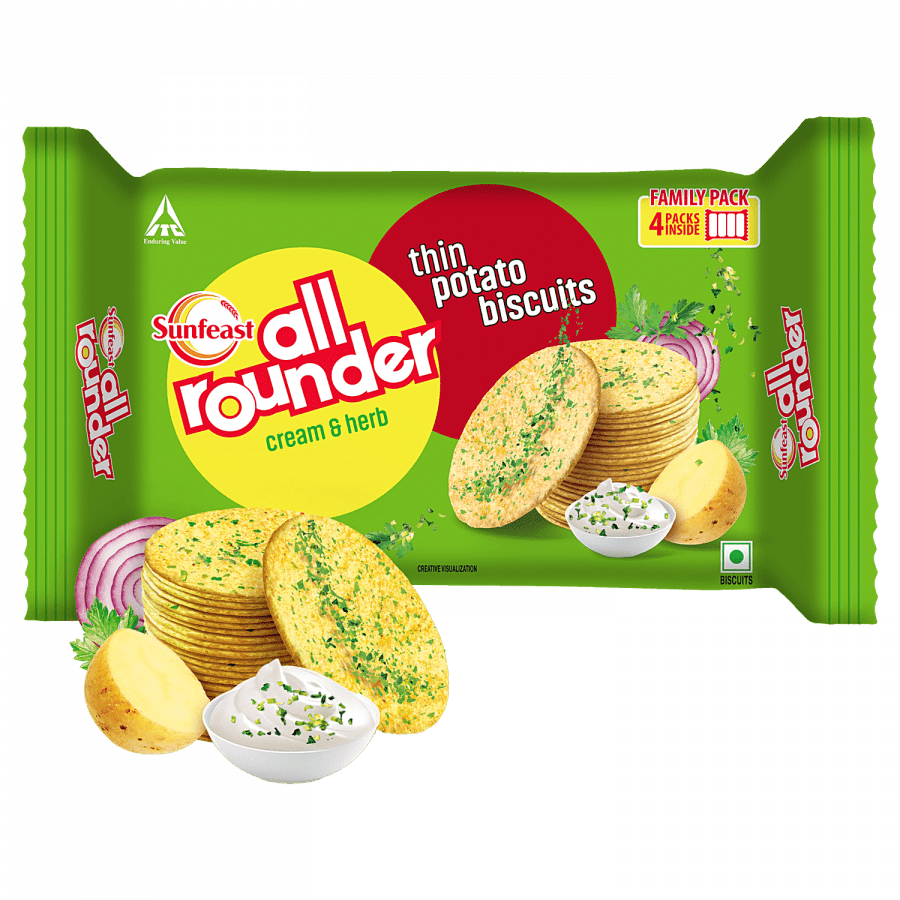 Sunfeast All Rounder Cream & Herb 28.2g