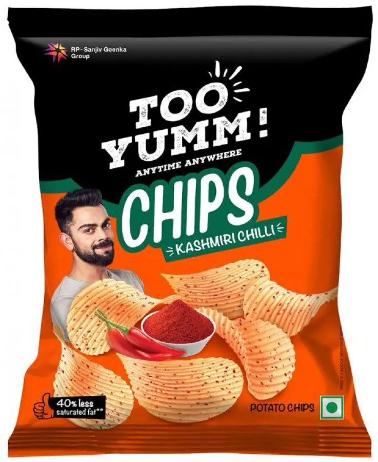 Too Yumm Chips Kashmiri Chilli 52g