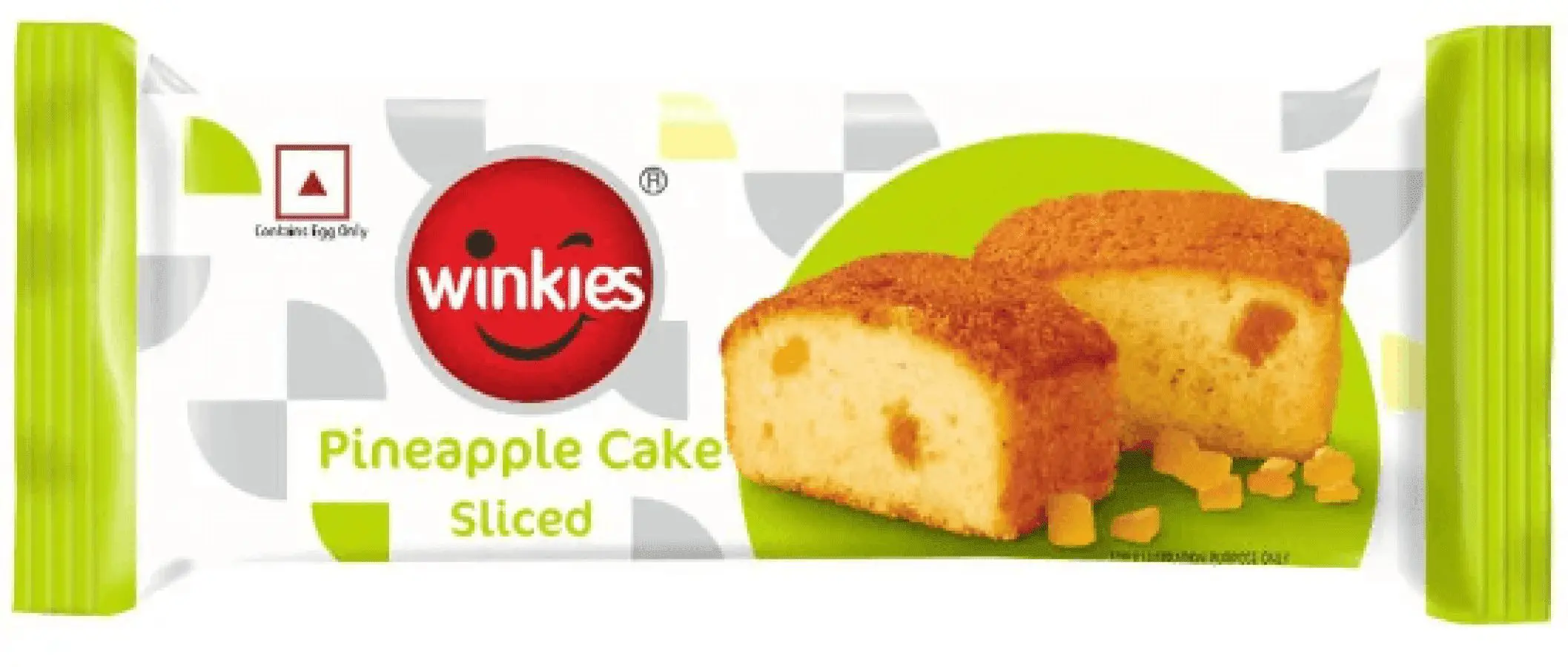 Winkies Pineapple Cake Sliced 50G