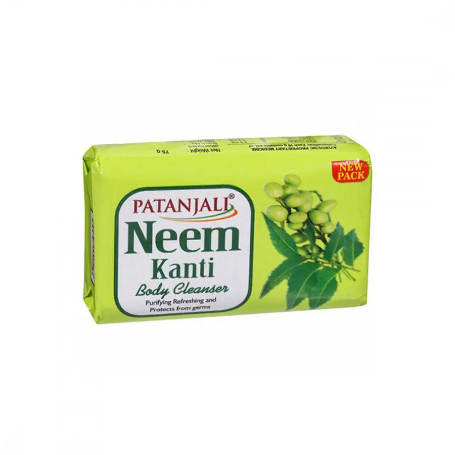 Patanjali Neem Kanti - Body Cleanser Soap  75 G Carton