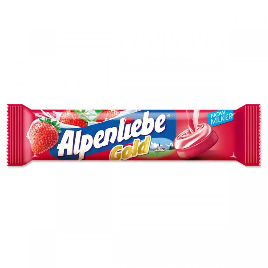 Alpenliebe Cream Strawberry Flavour 28G