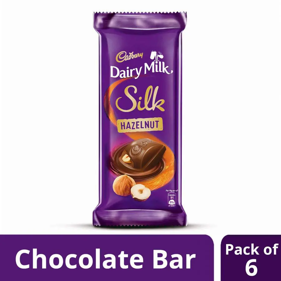 Cadbury Dairy Milk Silk Hazelnut 58G