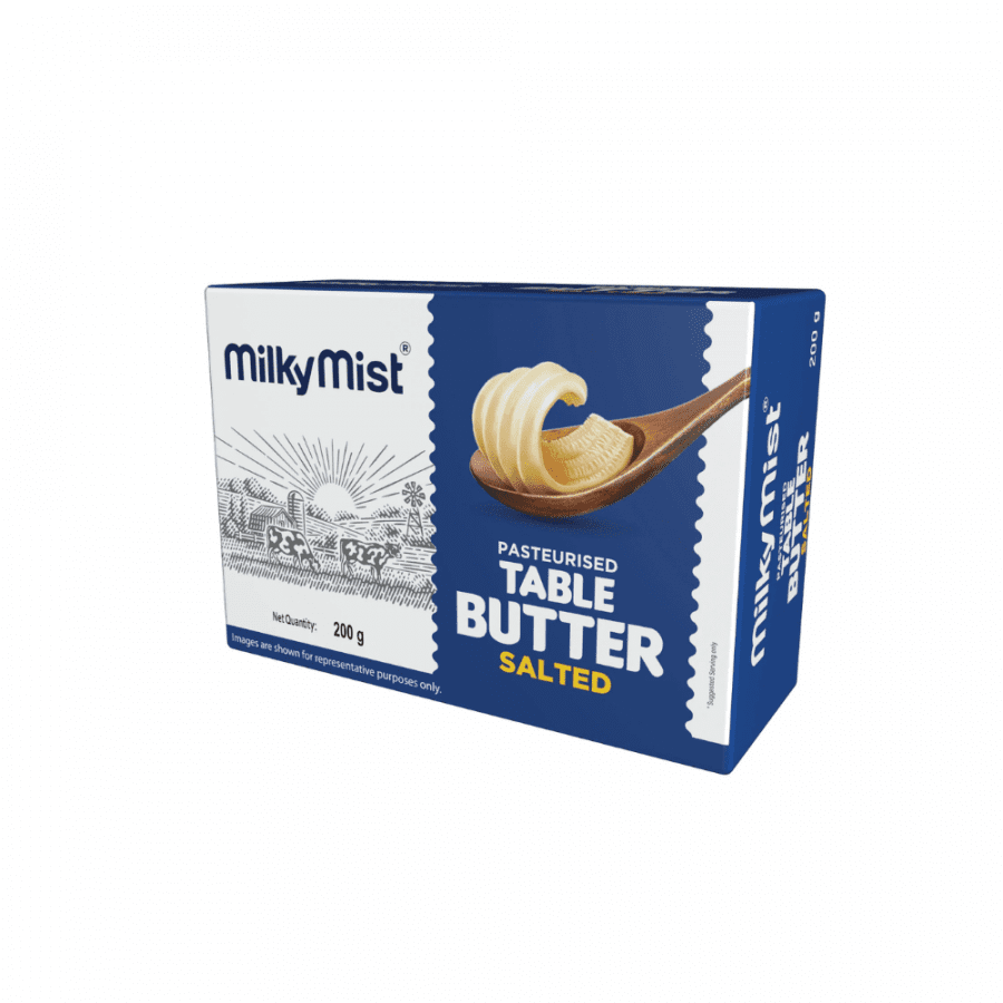 Milky Mist Table Butter Salted 200g