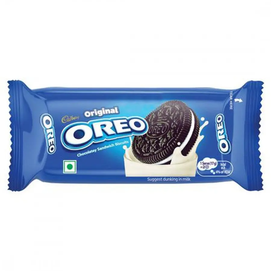 Cadbury Original Oreo Chocolatey Sandwich Biscuits 43.75g