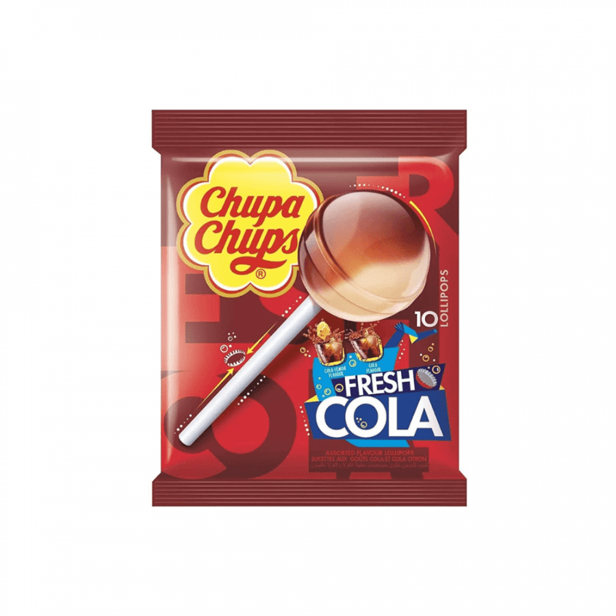 Chupa Chups Sour Belt Cola Flavour Soft Candy 10gr