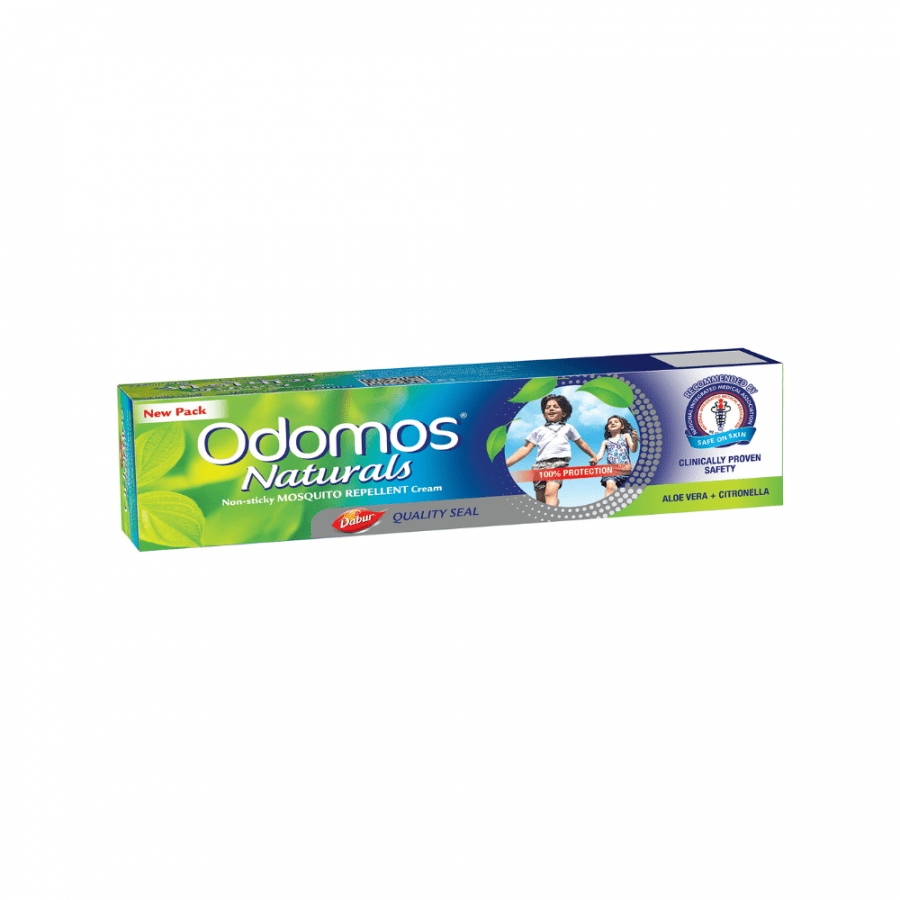 Odomos Dabur Naturals Non-Sticky Mosquito Repellent Cream - 50g