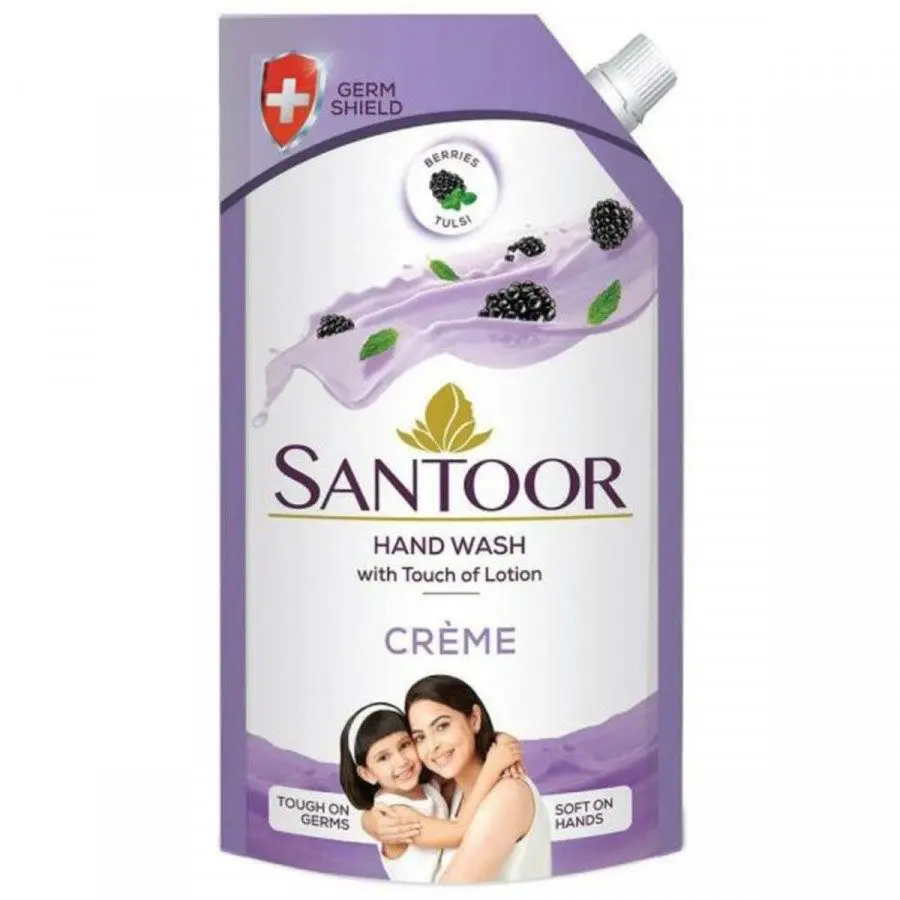 Santoor Hand Wash  Creme  750m