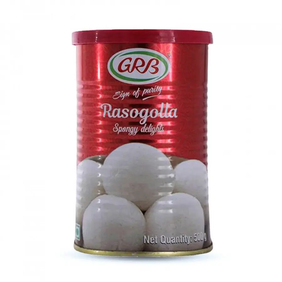 GRB Rasogolla  500g Tin