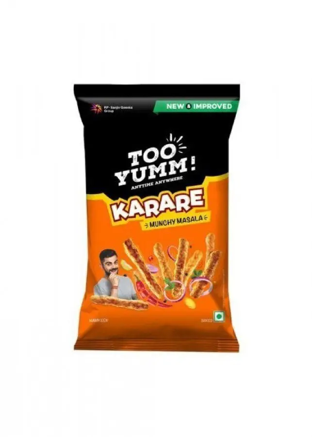 Too Yumm Karare ? Munchy Masala  Baked Snack & Not Fried  75 G