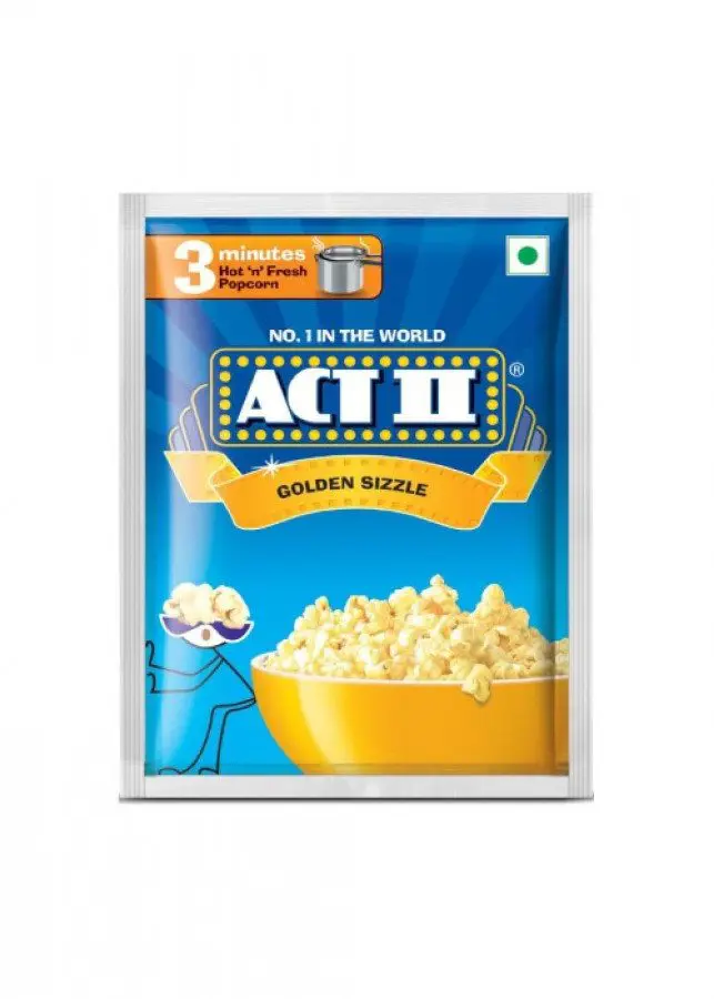Act II Golden Sizzle Popcorn 41gm
