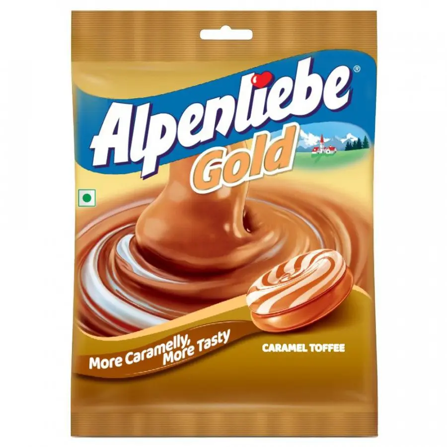 Alpenliebe Gold Caramel Toffee 360g 100N