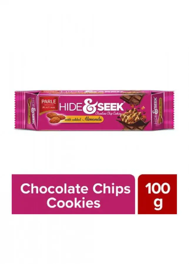 Parle Hide & Seek Chocolate Chip Cookie With Almonds