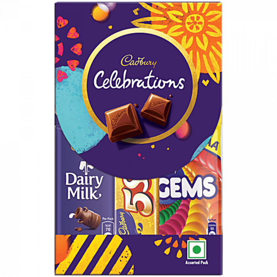 Cadbury Celebrations Assorted Chocolate Gift Pack, 51.2 g