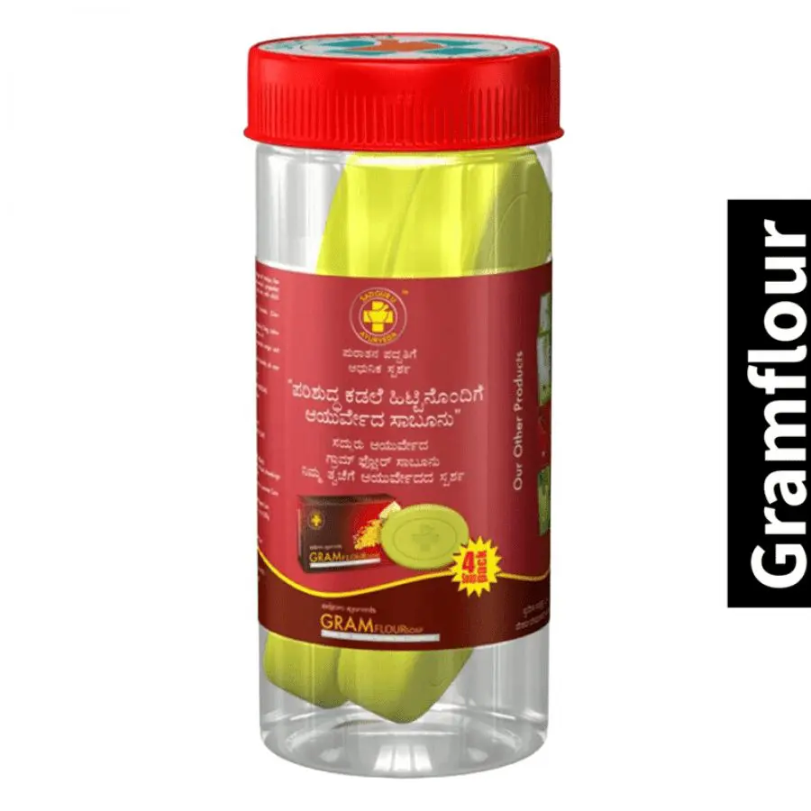 Sadguru Ayurveda Gram Flour Soap 300g