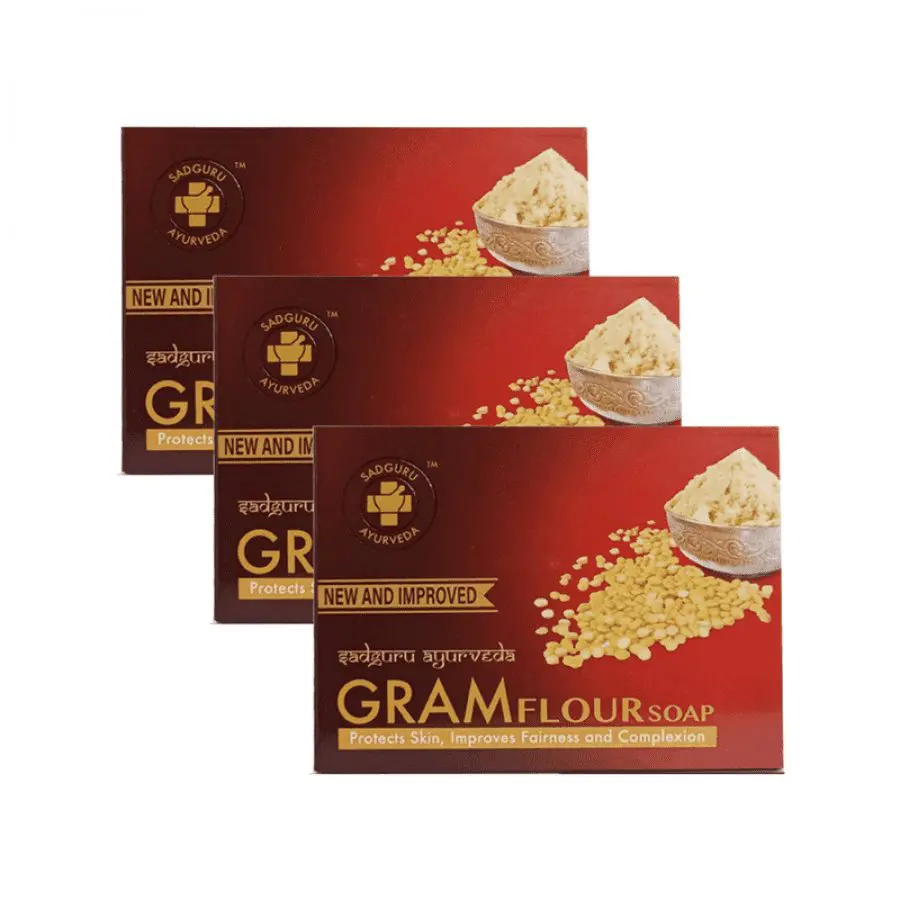 Sadguru Ayurveda Gram Flour Soap 75g