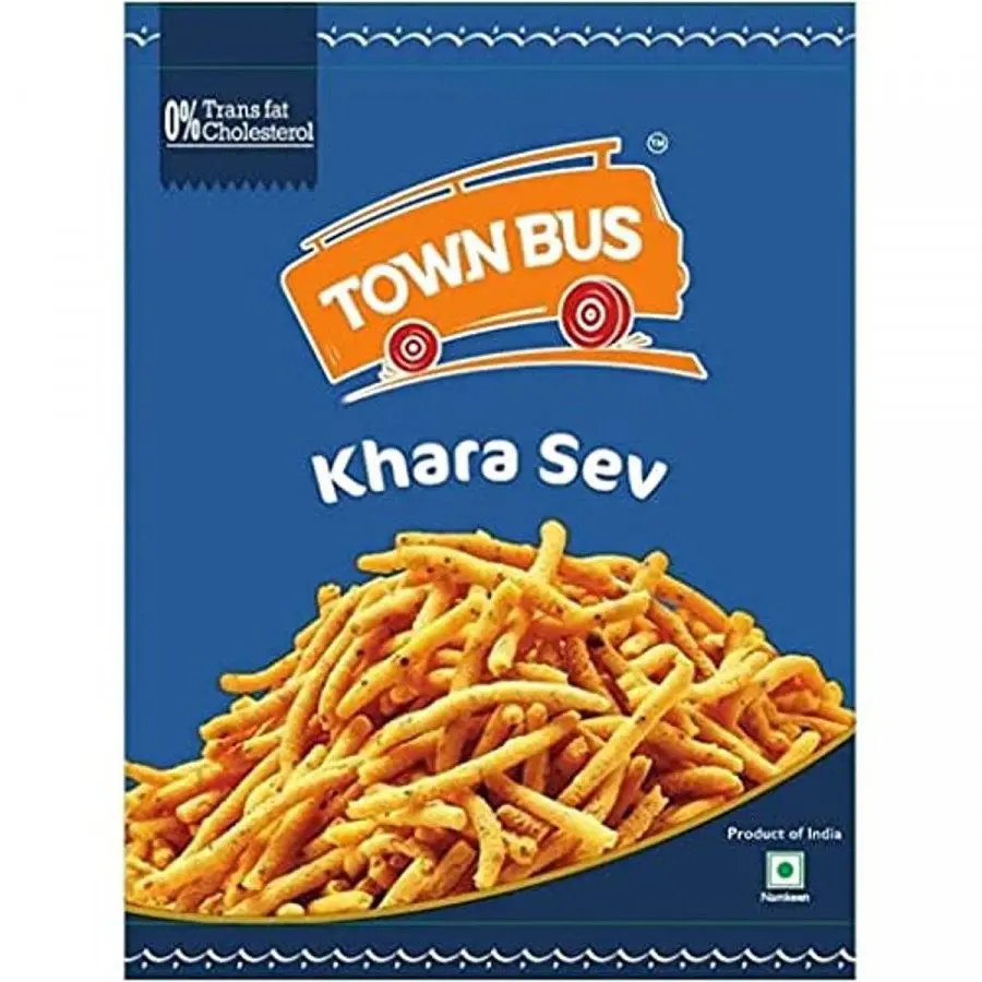 Town Bus Khara Sev  120g Pack