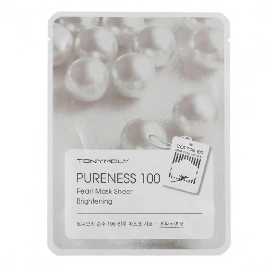 Tony Moly Masca Pentru Luminozitate, PURENESS 100, Cu Perla