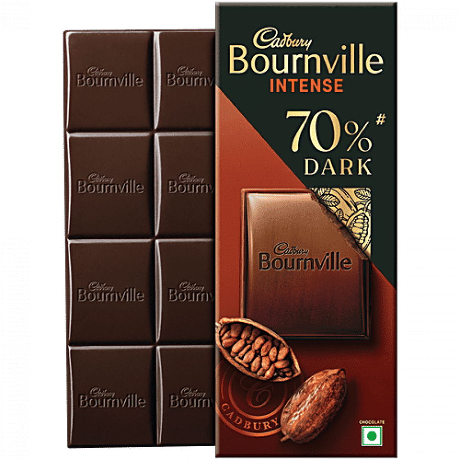Cadbury Bournville Intense 70% Dark Chocolate Bar  80 G