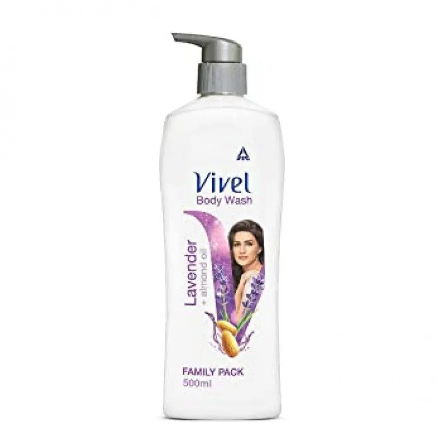 Vivel Body Wash, Lavender And Almond Oil, 500 Ml